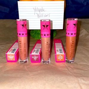 3 Velour liquid lipsticks